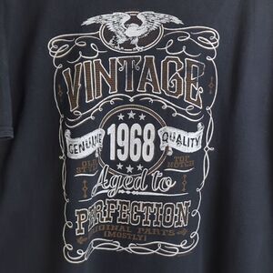 Birthday Tee Shirt for Dad Black 2XL